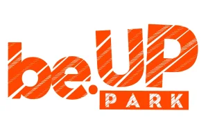 be.UP Orange logo on white background