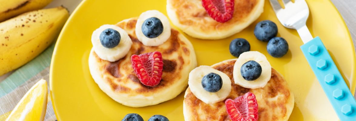 Children's cute breakfast idea