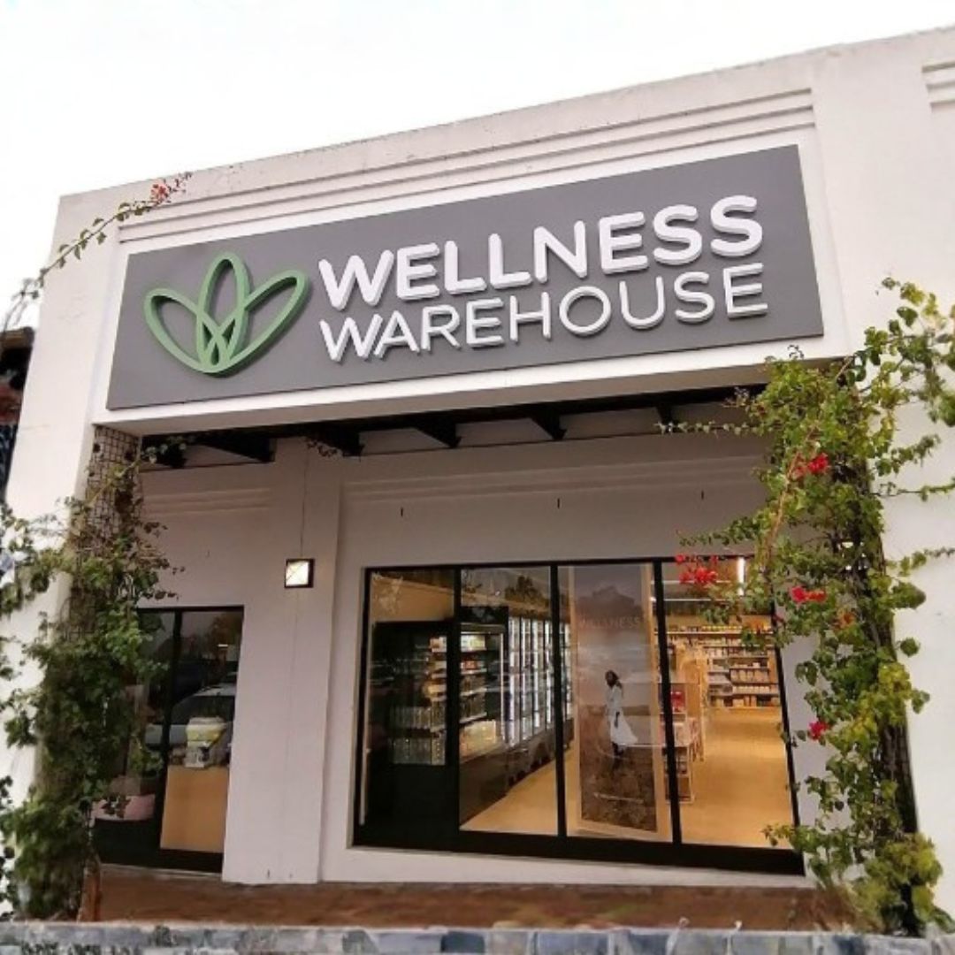 Wellness warehouse building exterior